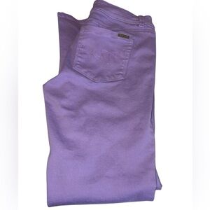 White House Black Market Blanc jeans button/zip slim ankle fit 5 pockets Size 2R